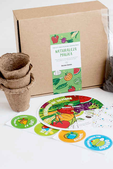 Kit Mini Huerta para Pequeños Agricultores – Naturaleza Mágica