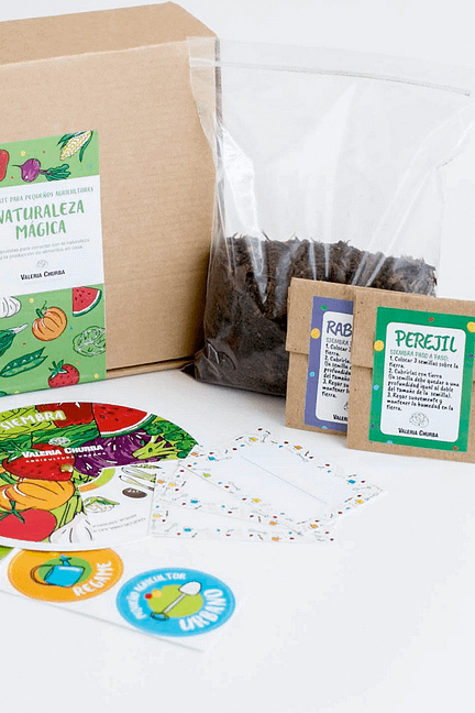 Kit Mini Huerta para Pequeños Agricultores – Naturaleza Mágica